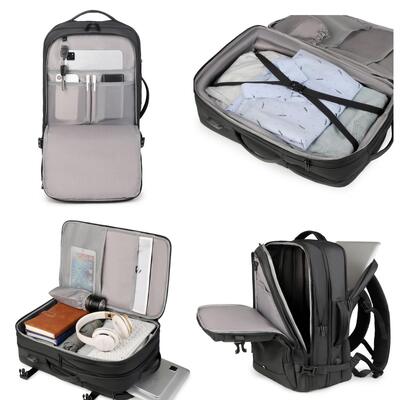 Versatile Oxford Laptop Backpack LD9908 15.6 Inch Expandable Waterproof Travel Daypack Custom Logo