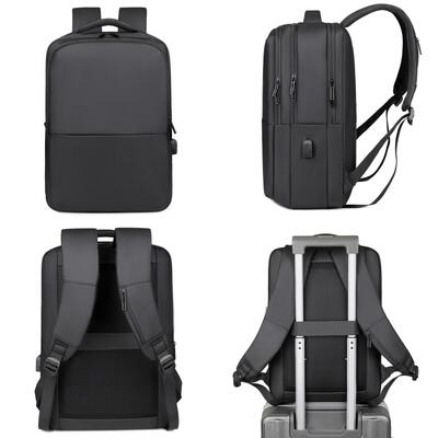 Featherweight Oxford Laptop Backpack LD2601N 15.6 Inch Custom Logo Business Travel Daypack
