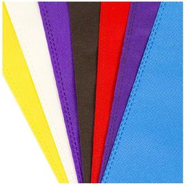 Handled Colorful Non Woven Reusable Bags Eco Friendly Non Woven D Cut Carry Bag