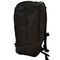 Fashionable Simple Big Capacity Nylon Leisure Backpack Multi Function Black Color