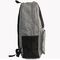 Outdoor Reflective Laptop Travel Backpack With Headphone Hole