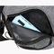 Dual Use Nylon Duffle Shoulder Bag With Shoes Compartment