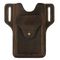 Men'S Vintage Cowhide Leather Running Belt Pouch For Mobile