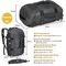 Multifunction Reflective Dual Zipper Travel Sports Bag With Shoes Compartment