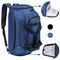 3 Way Waterproof 40L Gym Duffle Bag Backpack With 2 Shoes Compartment