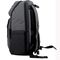 Black Grey Oxford Material Primary School Bag with Elasticized Pockets