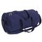 Vintage Double Nylon Zippers Canvas Gym Bag For Weekend Travel