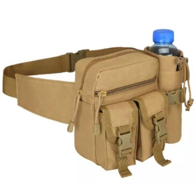 Detachable 800D Oxford Military Fanny Packs With Water Bottle Holder