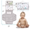 Waterproof Portable Diaper Changing Pad With Pockets