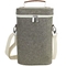 Collapsible 600D Polyester Exterior Insulated Wine Cooler Bag