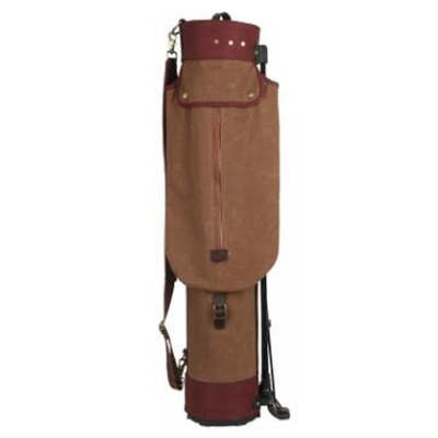 Vintage Canvas Outdoor Sports Bag Carry Golf Bag With Plastic Stand