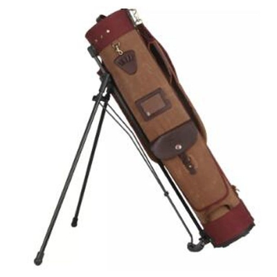 Vintage Canvas Outdoor Sports Bag Carry Golf Bag With Plastic Stand