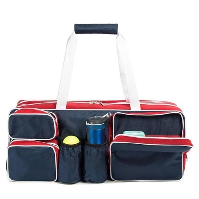 Custom Simple Fashion Waterproof Tennis Bag With Shoe Compartment