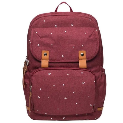 Polyester School Backpack With Chest Strap For Teen Girls Boys