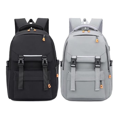 Custom Oxford Waterproof Laptop Backpack Students Travel School Bag With Usb